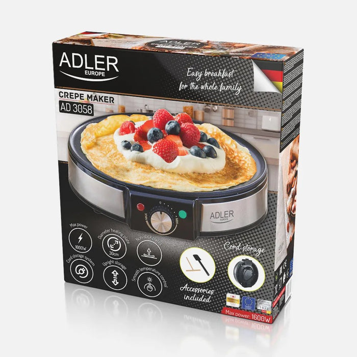 EAN 5903887807043 - Fabrilamp P034AD3058 crepera 1 crep(s) 1600 W Plata, Negro imagen 12