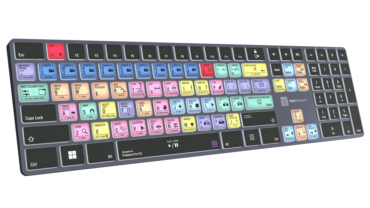 EAN 5707795023249 - Logickeyboard KB-PPROCC-TPC teclado Hogar / Oficina USB + Bluetooth QWERTZ Alemán Negro imagen 3