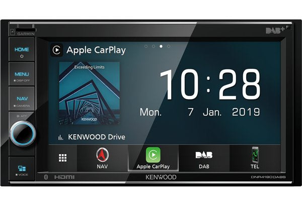EAN 19048226440 - Kenwood DNR4190DABS receptor multimedia para coche Negro 200 W Bluetooth imagen 4