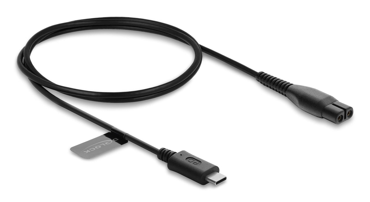 EAN 4043619917921 - DeLOCK 91792 cable de transmisión Negro 1 m USB C 2 pines imagen 1