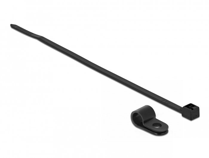 EAN 4043619188628 - DeLOCK 18862 presilla Brida tipo escalera Nylon Negro 10 pieza(s) imagen 1