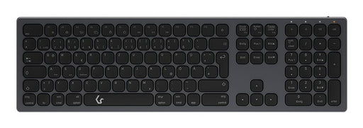 EAN 4250078172680 - KeySonic KSK-8023BTRF (DE) teclado Universal Bluetooth QWERTZ Alemán Antracita, Negro imagen 1