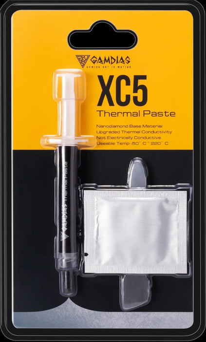 EAN 4712960137653 - GAMDIAS XC5 compuesto disipador de calor Pasta térmica 6 W/m·K 4 g imagen 2