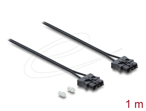 EAN 4043619910458 - DeLOCK 91045 cambiador de género para cable Servo Negro imagen 1