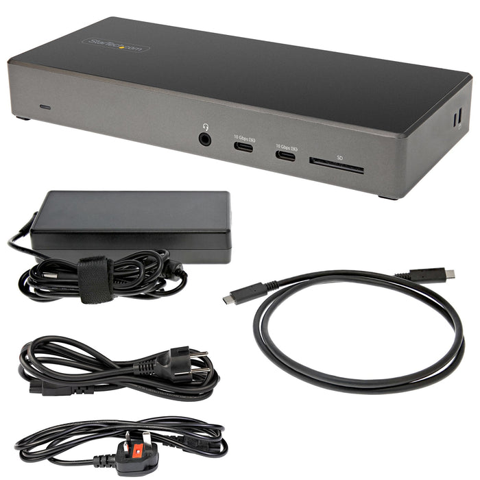 EAN 0065030891639 - StarTech.com DK31C2DHSPDUE base para portátil y replicador de puertos Alámbrico USB 3.2 Gen 2 (3.1 Gen 2) imagen 8