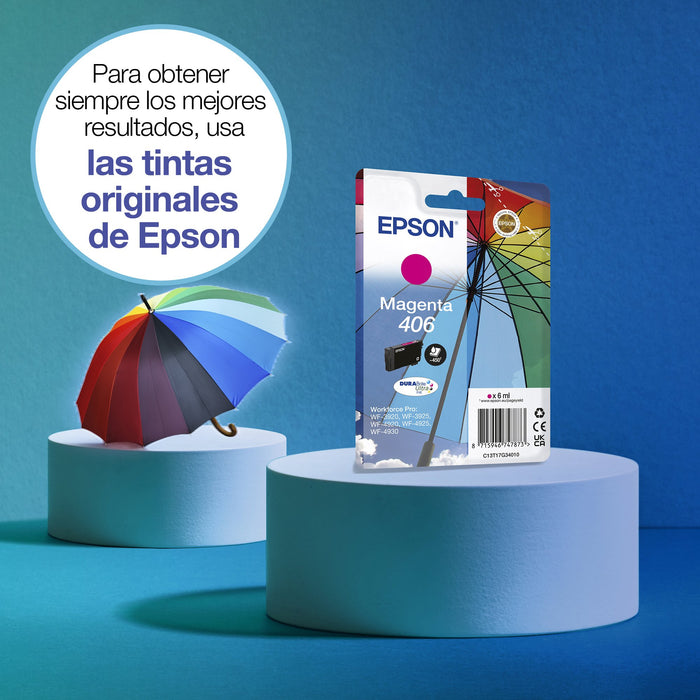 EAN 8715946747873 - Epson Sglpack MG 406 Umbrella DURABrite Ultra cartucho de tinta 1 pieza(s) Rendimiento estándar imagen 2