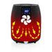 EAN 8713016076182 - Princess 182025 Sencillo 4,5 L Independiente 1500 W Freidora de aire caliente Negro imagen 10