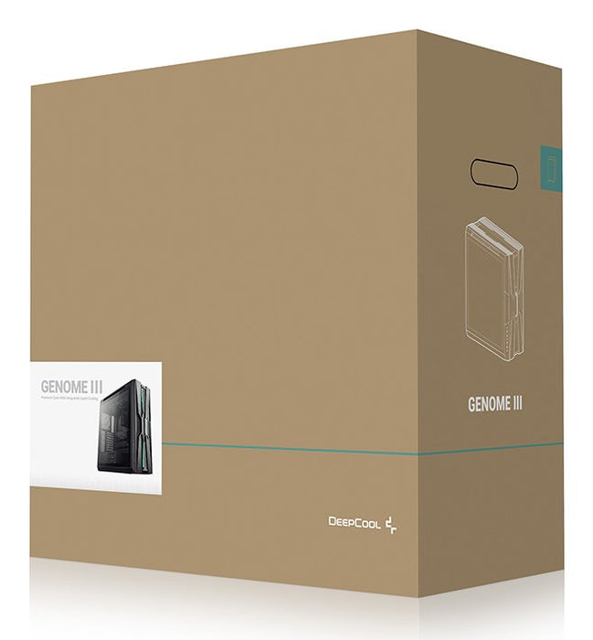 EAN 6933412774075 - DeepCool GENOME III Full Tower Negro imagen 11