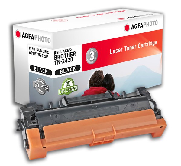 EAN 4250164857743 - AgfaPhoto APTBTN2420E cartucho de tóner 1 pieza(s) Compatible Negro imagen 1