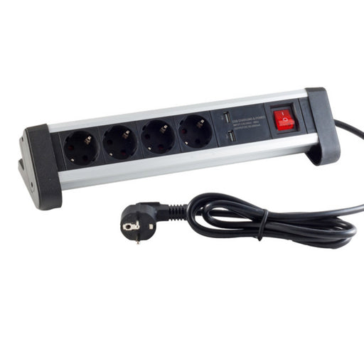 EAN 4017538071743 - S/CONN maximum connectivity 60317 base múltiple 1,5 m 4 salidas AC Interior Negro, Blanco imagen 1