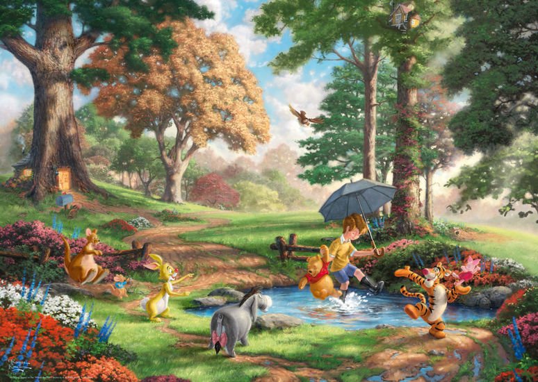 EAN 4001504596897 - Schmidt Spiele Disney Winnie The Pooh Puzle de figuras 1000 pieza(s) Dibujos imagen 2