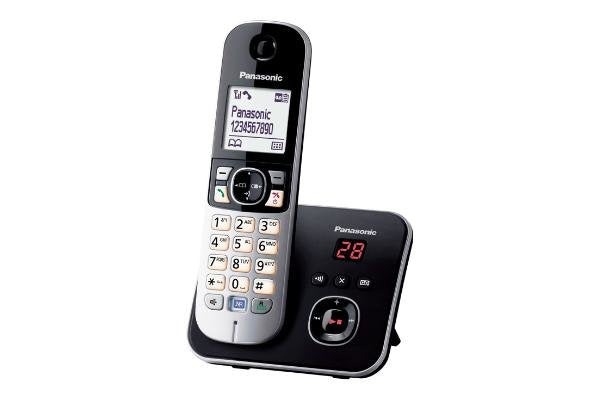 EAN 5025232699407 - Panasonic KX-TG6821 Teléfono DECT Identificador de llamadas Negro, Plata imagen 3
