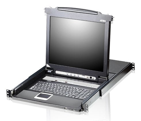EAN 4710469343858 - ATEN CL5716N consola de rack 48,3 cm (19") Negro 1U imagen 1