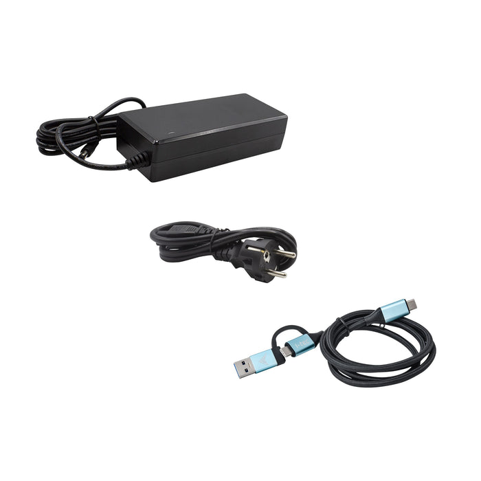 EAN 7640186417105 - DICOTA D31951 base para portátil y replicador de puertos Alámbrico USB Tipo C Negro imagen 5