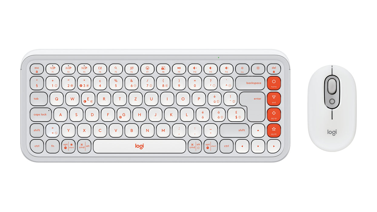 EAN 5099206128309 - Logitech 920-013276 teclado Ratón incluido Universal Bluetooth QWERTZ Suizo Blanco imagen 1