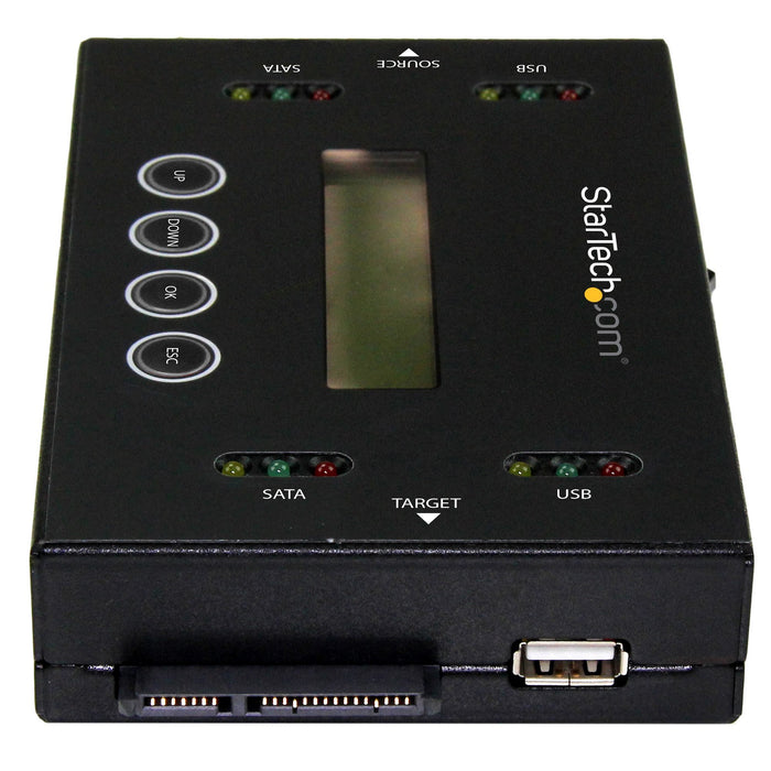 EAN 65030865005 - StarTech.com SU2DUPERA11 duplicador de datos y soporte Duplicador de HDD (discos duros) Negro 2 copias imagen 4