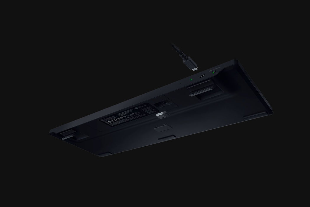 EAN 8886419349587 - Razer BlackWidow V4 Low-Profile HyperSpeed teclado Juego USB + RF Wireless + Bluetooth QWERTY Internacion imagen 6