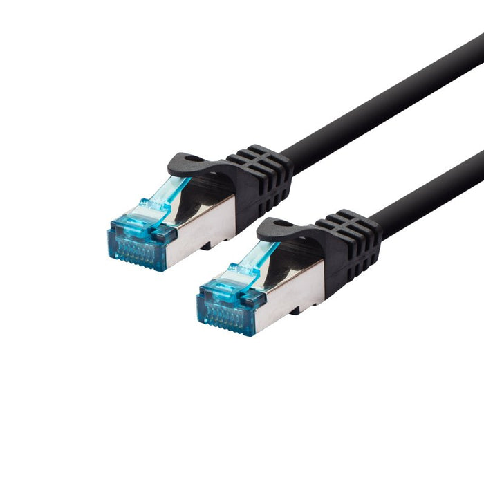 EAN 5420016844804 - LOGON TCR55SS100BL cable de red Negro 10 m Cat5e F/UTP (FTP) imagen 1