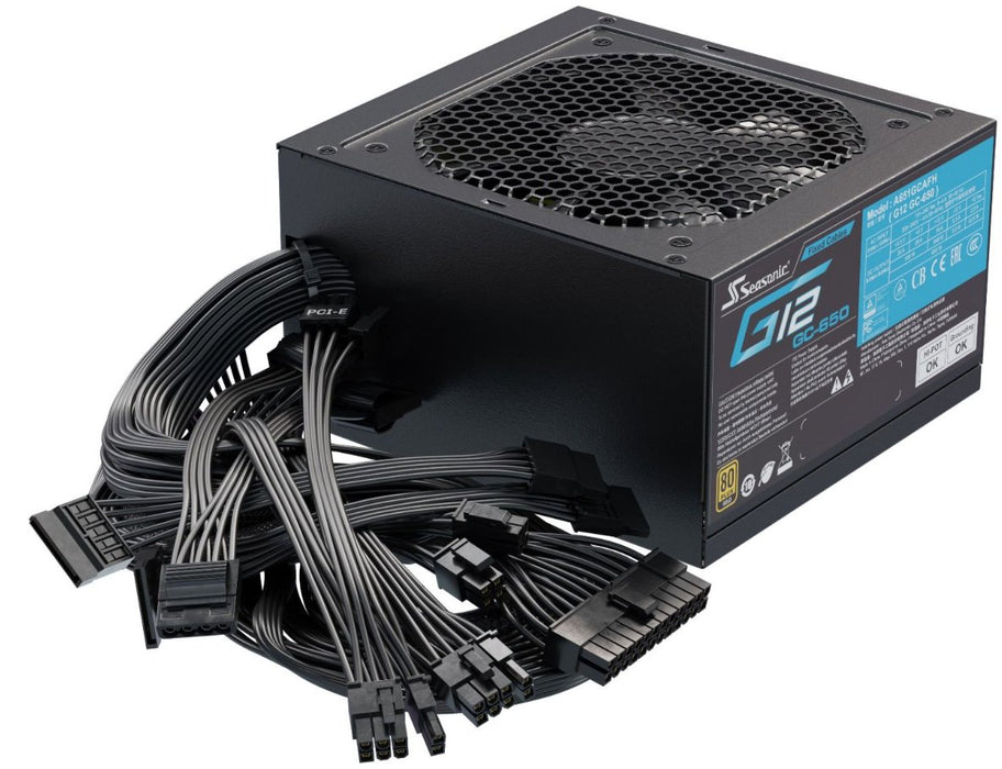 EAN 4711173876779 - Seasonic G12-GC unidad de fuente de alimentación 650 W 20+4 pin ATX ATX Negro imagen 4