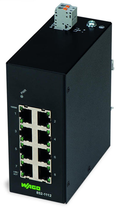 EAN 4055143500180 - Wago 852-1112 switch Gigabit Ethernet (10/100/1000) Negro imagen 2