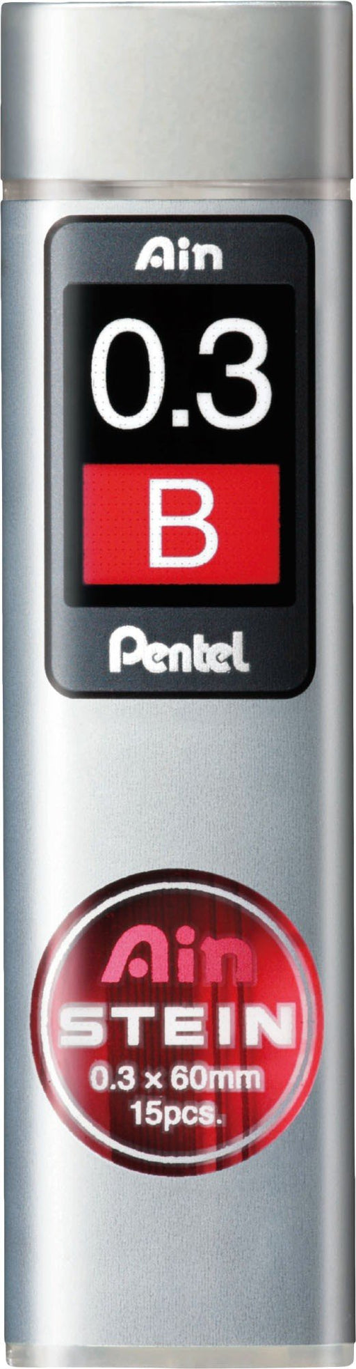 EAN 4902506269119 - Pentel AinStein mina de repuesto B Gris imagen 1