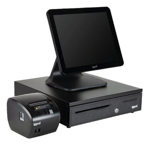 EAN 2520022417498 - iggual IGG319635pack80 N100 Todo-en-Uno 38,1 cm (15") 1024 x 768 Pixeles Pantalla táctil Negro imagen 1