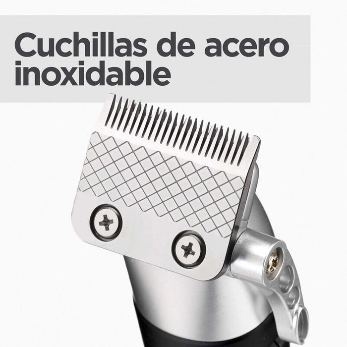 EAN 3030050194142 - BaByliss E812E cortadora de pelo y maquinilla Negro, Acero inoxidable 8 Ión de litio imagen 4