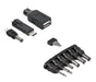 EAN 4012386055761 - Transmedia NEE 1 A adaptador de enchufe eléctrico Tipo C (Europlug) Negro imagen 3