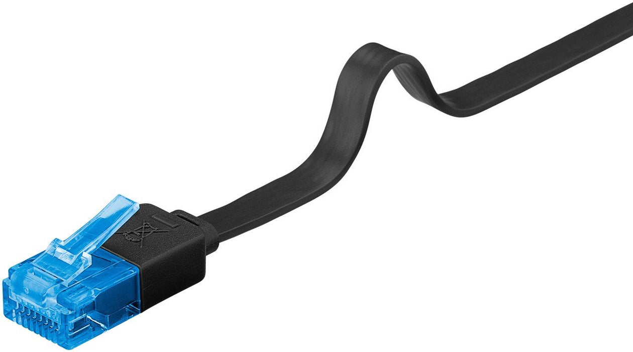 EAN 4040849963230 - Goobay 96323 cable de red Negro 2 m Cat6a U/UTP (UTP) Plano imagen 5
