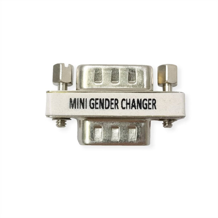 EAN 7630049626317 - VALUE 12.99.2025 cambiador de género para cable DB 9 Male Plata imagen 3