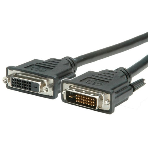EAN 7611990199174 - VALUE DVI (24+1) Dual Link M/F 5 m cable DVI DVI-D Negro imagen 1