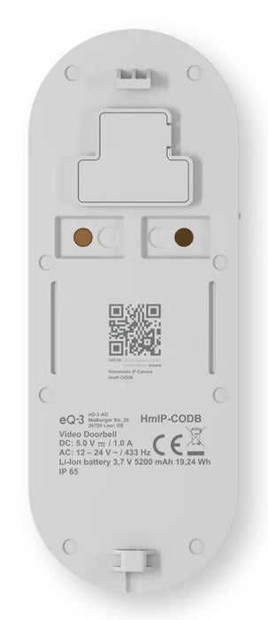 EAN 4047976629459 - Homematic IP 162945A0 timbre de puerta Blanco imagen 6