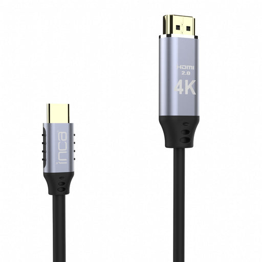 EAN 8681949010361 - Inca ITCH-02TX cable HDMI 2 m HDMI tipo A (Estándar) USB Tipo C Negro imagen 1