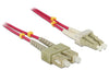 EAN 4043619846832 - DeLOCK LC - SC, 5m Cable de fibra óptica e InfiniBand Violeta imagen 1