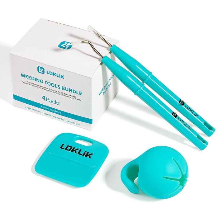 EAN 6976230003934 - LOKLiK SG-GJ-0016-US-L-B2B utensilio de corte para manualidad Weeding tool set Metálico, Turquesa 4 pieza imagen 2