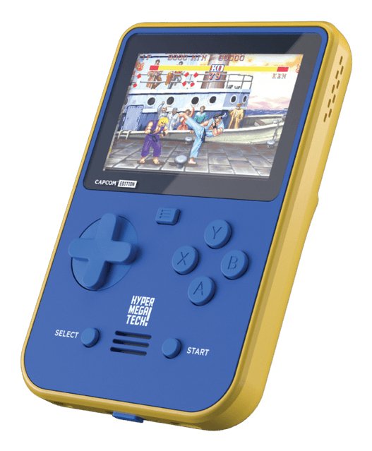 EAN 5060990240225 - Just for Games Super Pocket CAPCOM Edition videoconsola portátil 7,11 cm (2.8") Azul, Amarillo imagen 5