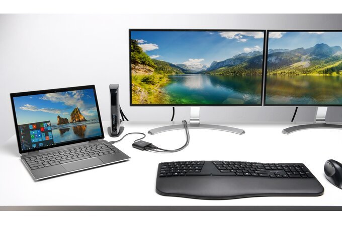 EAN 5028252602662 - Kensington ProFit Ergo Wrlss teclado Universal RF inalámbrica + USB AZERTY Francés Negro imagen 9