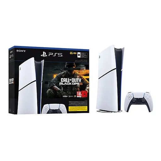 EAN 0711719603207 - Sony PlayStation 5 Slim Digital Edition - Call of Duty: Black Ops 6 Bundle 1 TB Wifi Negro, Blanco imagen 2