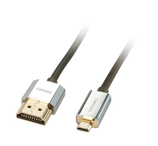 EAN 4002888416801 - Lindy 41680 cable HDMI 0,5 m HDMI tipo A (Estándar) HDMI tipo D (Micro) Negro, Plata imagen 1