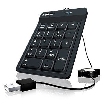 EAN 4250078142164 - KeySonic ACK-118BK teclado numérico Universal USB Negro imagen 1
