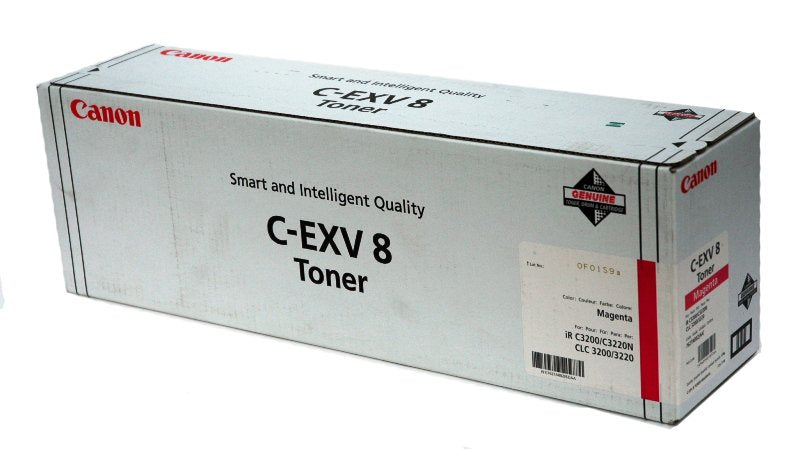 EAN 4960999181264 - Canon C-EXV8 cartucho de tóner 1 pieza(s) Original Magenta imagen 1