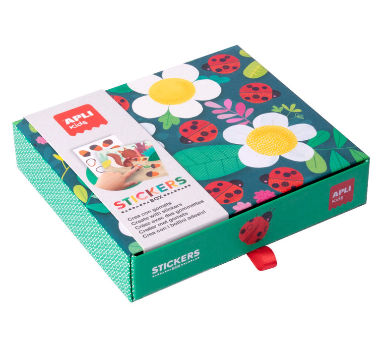 EAN 8410782183624 - APLI Kids Stickers Juego de mesa Emparejamiento imagen 2