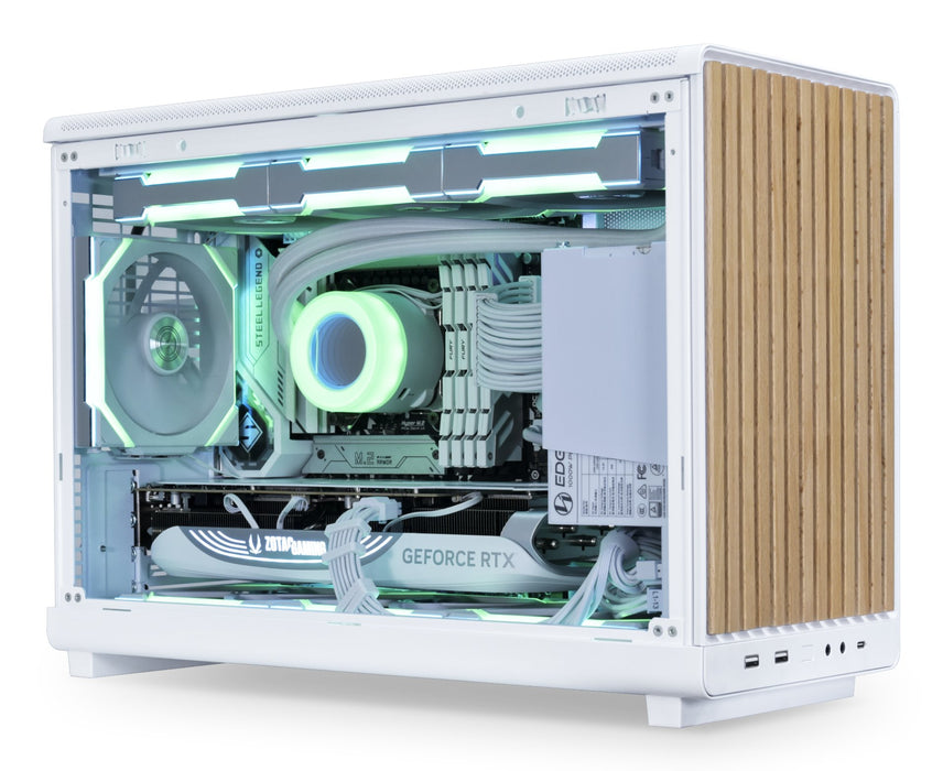EAN 4718466017574 - Lian Li A3-mATX Micro Torre Blanco, Madera imagen 3