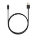 EAN 0040232903984 - Veho Apple Lightning Cable - 20cm/0.7ft 0,2 m Negro imagen 1