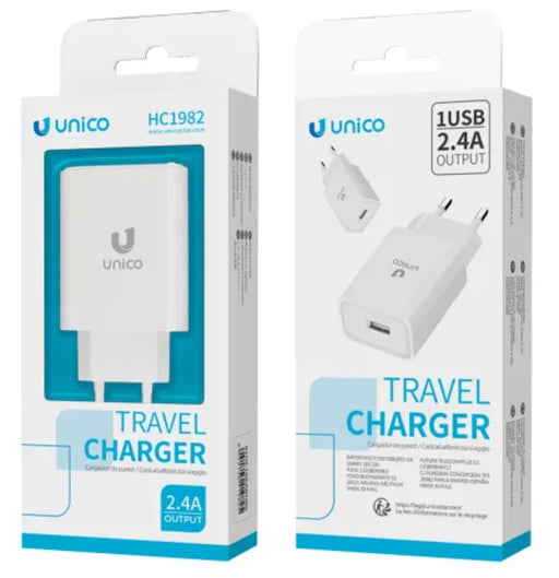 EAN 8052705419825 - UNICO HC1982 cargador de dispositivo móvil Teléfono móvil, Universal Blanco Corriente alterna Interior imagen 2