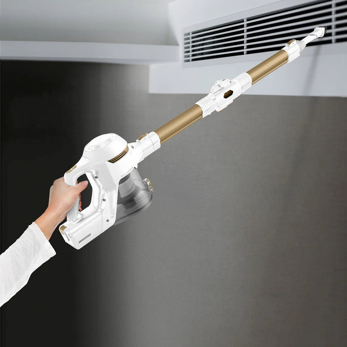 EAN 8422160059858 - Ufesa U3 Digital Pet Aspiradora escoba 2 en 1 Batería Secar Sin bolsa 0,8 L Oro, Blanco 2,2 Ah imagen 6