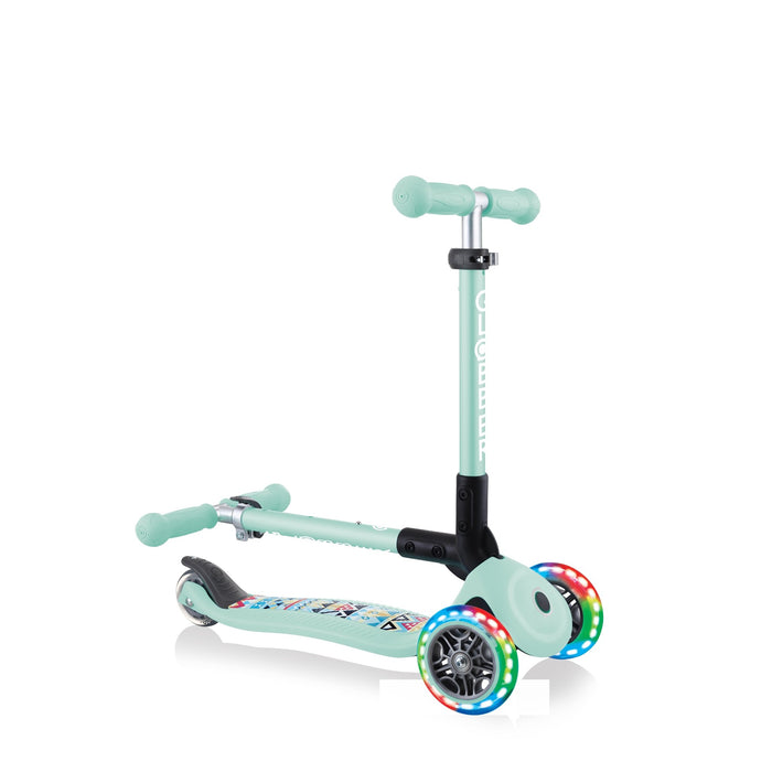EAN 4895224403586 - Globber JUNIOR FOLDABLE FANTASY LIGHTS Niños Patinete de tres ruedas Azul imagen 3