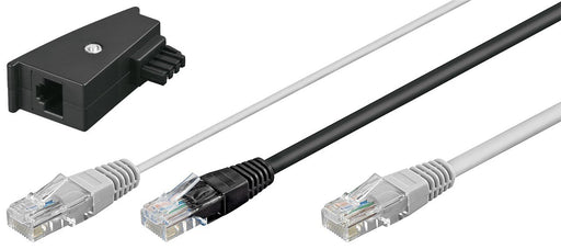 EAN 4040849952869 - Goobay 95286 cable de red Negro, Gris 3 m U/FTP (STP) imagen 2