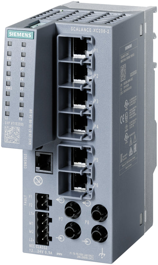 EAN 4047622314760 - Siemens 6GK5206-2BB00-2AC2 switch Gestionado imagen 1