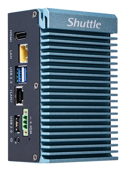 EAN 4046047104291 - Shuttle Edge PC System SPCEL02XA Intel Celeron J J6412 8 GB DDR4-SDRAM 120 GB SSD Mini PC Negro, Azul imagen 10